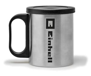 Einhell Original Coffee Cup for Cordless Coffee Machine (Accessory and Spare Part for TE-CF 18 Li Cordless Coffee Machine, 240ml Cup with Lid, Dustproof)