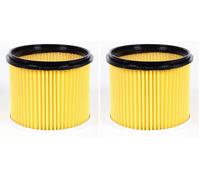 Einhell Original Pleated Filter, Wet and Dry Vacuum Cleaner Accessories (Pack of 2)