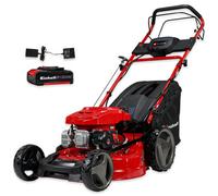 Einhell Petrol Lawnmower 51cm Self Propelled 4-Stroke Electric Start PXC With Battery GC-PM 51/3 S HW-E Li