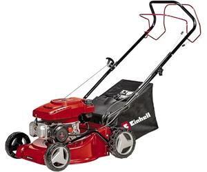 Einhell Petrol Lawn Mower Self-Propelled, 40cm Cutting Width Lawnmower For Gardens Up To 1000m2, 2kW 4-stroke OHV Engine, 7 Level Cutting Height Adjustment, 45L Grass Box GC-PM 40/2 S