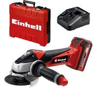 Einhell TE-AG 18/115 Li 18v Cordless Angle Grinder 115mm 1 x 3ah Li-ion Battery Charger Case