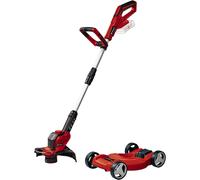 Einhell Power X-Change 18/28 Cordless Strimmer With Mower Attachment - 18V, 28cm Cutting Width, Battery Strimmer Cordless Grass Cutter And Lawn Edger