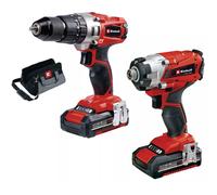 Power X-Change Combi & Impact Driver Twin Pack 18V 2 x 2.0Ah Li-ion