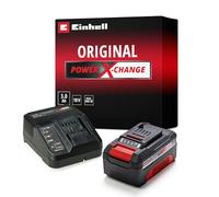 Einhell Power X-Change 18V, 3.0Ah Lithium-Ion Battery Starter Kit - Battery and Charger Set - Universally Compatible With All Einhell PXC Power Tools And Garden Machines