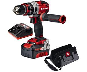Einhell Power X-Change 18V, 60Nm Cordless Combi Drill | TE-CD 18 Li-i 3-in-1 Brushless - Drill, Impact Drill and Screwdriver | with 4.0 Ah PXC Battery, High-Speed Charger and Storage Bag
