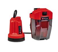 Einhell Power X-Change 18V Clean Water Pump | Submersible Pump For Emptying Pools And Hot Tubs, Flat Suction Up To 1 mm, 4500 l/h, 0.8 Bar | GE-SP 18