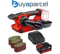 Einhell Power X-Change 18v Cordless Brushless Belt Sander TP-BS 18/457 + 4Ah Kit