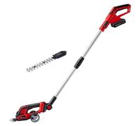Einhell Cordless Electric Grass and Shrub Shears with Battery and Charger 18V Power X-Change, Telescopic Handle, Interchangeable 2 Blade System For Cutting Grass, Brushes GE-CG 18/100 Li T Kit