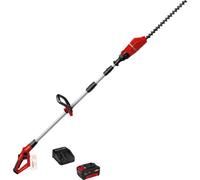 Einhell Power X-Change 18V Cordless Long Reach Hedge Trimmer | Lightweight, Telescopic Extendable Pole, Multi-Positional Head | GE-HH 18/45 Li T Kit