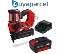 Einhell Power X-Change 18v Cordless Nailer FIXETTO Brad Nail Gun 18/50 +4AH Kit