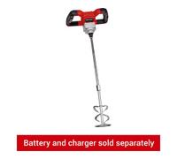 Einhell Power X-Change Cordless Paint & Mortar Mixer - Includes M14 Metal Stirrer - Soft Start - Body Only - TE-MX 18 Li-Solo