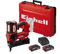 Einhell Power X-Change 18V Cordless Stapler Gun Tacker + X2 2.5Ah Kit + Case