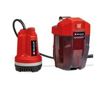 Einhell Power X-Change 18V Cordless Water Butt Pump - 3000 l/h, 2 Bar, Submersible Pump with Telescopic Pipe with Connection for A Garden Hose - GE-PP