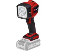 Einhell Power X-Change 18V Rechargeable Work Light with Pivoting Head - 350Lm LED Torch Light, 7000K, 30m Range - TE-CL 18/1800 LiAC Job Site Work