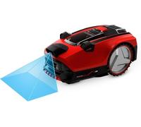 Einhell Power X-Change 18V Robotic Lawnmower - Integrated Camera Detects Mowing Area, Suitable Up To 25% Gradient - FREELEXO CAM 500 Robot Mower With Charging Station For Lawns Up To 500m²