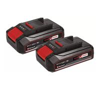 Einhell Genuine PXC 18v Cordless Twin Pack Li-ion Batteries 2.5ah 2.5ah