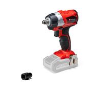 Einhell Power X-Change 215Nm Cordless Impact Wrench 1/2 Inch - 18V, Long-Lasting Brushless Motor, LED Light - TE-CW 18 Li Solo Impact Gun with 1/2"