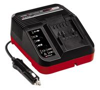 Einhell Power X-Change Car Charger 3A - Battery Monitoring and Intelligent Charging - Universally Compatible With All Einhell 18V PXC Lithium-Ion Rec