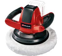 Einhell Power X-Change Cordless Car Polisher And Buffer - 18V, 2500 RPM, Battery Powered 254mm Disc Polisher - CE-CB 18/254 Li Solo Polishing Machine