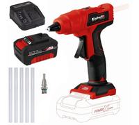 Einhell Power X-Change Cordless Hot Glue Gun Te-Cg 18 Li Solo 5X Sticks 1 X 4Ah