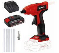 Einhell Power X-Change Cordless Hot Glue Gun Te-Cg 18 Li Solo 5X Sticks 1X2.5Ah