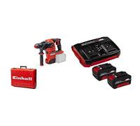 Einhell Power X-Change Cordless SDS Plus Hammer Drill with Battery (x2) and Charger - 3.2 Joule, 36V Brushless 4-in-1 Drill, Impact Drill, Screwdriver and Chisel - HEROCCO 36/28 Rotary Hammer Drill