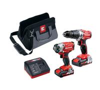 Power X-Change Combi & Impact Driver Twin Pack 18V 2 x 2.0Ah Li-ion