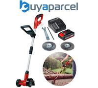 Einhell GC-CC 18 Li 18v Cordless Patio Brush 1 x 2ah Li-ion Charger