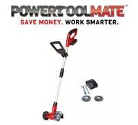 Einhell Power X Change GE-CC 18 Cordless Patio Grout Cleaner Brush + 2Ah Battery