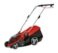 Einhell Cordless Lawnmower with Battery (x2) and Charger (x2) 36V Power X-Change, 36cm Cutting Width, 40L Grass Box, Brushless Motor, 6 Cutting Heights GE-CM 36/36 Li Electric Lawn Mower
