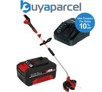 Einhell Power X-Change PXC 18V Cordless Grass Trimmer Strimmer 33cm + 4AH Kit