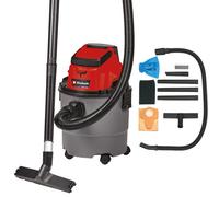 Einhell TC-VC 18/15 Li Power X-Change 18V Cordless Wet and Dry Vacuum Cleaner | for Cleaning Your Home, Car, Garage, Workshop and Artificial Gras