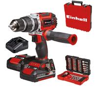 Einhell Power X-Change TP-CD 18/60 Li-iBL Impact Drill with 2x 2Ah Batteries, Charger & Case