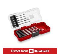 Einhell Premium Drill Bit Set 10 Pieces For Metal HSS Universal S-CASE Accessory