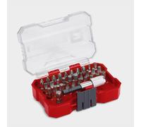 Einhell Premium Drill Driver Bit Set 32 Pieces Universal Xs-case Kwb Accessory, Red One Size