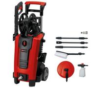 Einhell Pressure Washer 1900W Power Washer 140 bar 350 l/h | Jet-Wash Kit with 5m High-Pressure Hose, Gun, Lance, Various Cleaning Nozzles, Brushes And Spray Containers TC-HP 140