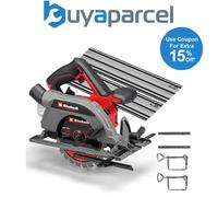 Einhell Professional 18v 165mm Brushless Circular Saw TP-CS 18/165 Li 2x1m Rail