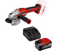 Einhell Professional AXXIO 18/125 Q 18v Cordless Brushless Angle Grinder 125mm 1 x 5.2ah Plus Li-ion Battery Charger No Case