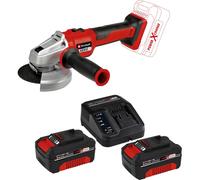 Einhell Professional AXXIO 18/125 Q 18v Quick Release Brushless Angle Grinder 125mm 2 x 4ah Li-ion Charger No Case
