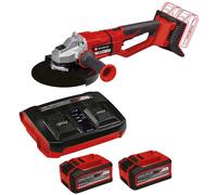 Einhell Professional AXXIO 36/230 Q 36v Cordless Brushless Angle Grinder 230mm 2 x 8ah Plus Li-ion Twin or Dual Battery Charger No Case