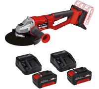 Einhell Professional AXXIO 36/230 Q 36v Cordless Brushless Angle Grinder 230mm 2 x 4ah Li-ion Charger No Case