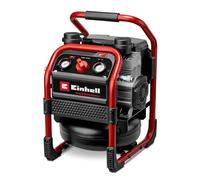 Einhell Professional Cordless Compressor 18V Power X-Change, Max. 8 Bar, 6L Tank, 160 L/Minute Suction Capacity, Pressure Gauge, Oil-Free, Particularly Quiet, Without Battery SILENZO 18/160