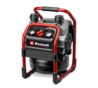 Einhell Professional Cordless Compressor 36V Power X-Change, Max. 8 Bar, 8 L Tank, 210 L/Minute Suction Capacity, Pressure Gauge, Oil-Free, Particularly Quiet, Without Battery SILENZZO 36/210