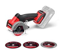Einhell Professional Cordless Cut-Off Tool TP-CO 18/76-C Li BL-Solo (18 V, brushless, 76 mm disc Diameter, 16 mm Cutting Depth, Depth Adjustment, incl. 4X Cutting disc, Without Battery)