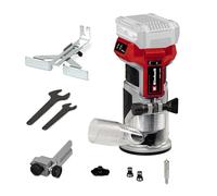 Einhell Professional Cordless Palm Router Tool 18V Power X-Change, Brushless Motor, 40mm Stroke Height, Fine Depth Adjustment, Without Battery TP-ET 18 Li BL Hand Router Woodworking