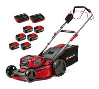Einhell Professional GP-CM 36/52 S Li BL 36v Cordless Steel Deck Self Propelled Rotary Lawnmower 520mm 6 x 5.2ah Plus Li-ion Twin or Dual Battery Charger