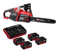 Einhell Professional GP-LC 36/40 Li BL 36v Cordless Brushless Chainsaw 400mm 4 x 4ah Li-ion Twin or Dual Battery Charger