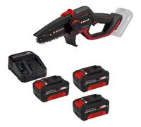 Einhell Professional GP-PS 18/20 Li BL 18v Cordless Brushless Pruning Chainsaw 3 x 4ah Li-ion Charger