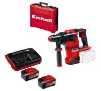 Einhell Professional HEROCCO 36/28 36v Cordless Brushless SDS Plus 4 in 1 Rotary Hammer Drill 2 x 5.2ah Plus Li-ion Twin or Dual Battery Charger Case
