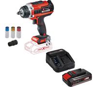 Einhell Professional IMPAXXO 18/400 18v Cordless Brushless 1/2" Impact Wrench 1 x 2.5ah Li-ion Charger No Case